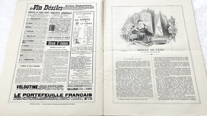 1900s - La Vie Parisienne French Illustrated Magazine - Belle Époque Satirical Journal - Paris Fashion & Art Review