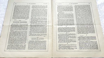 1900s - La Vie Parisienne French Illustrated Magazine - Belle Époque Satirical Journal - Paris Fashion & Art Review