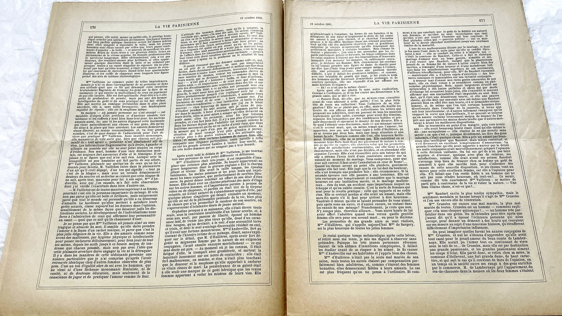 1900s - La Vie Parisienne French Illustrated Magazine - Belle Époque Satirical Journal - Paris Fashion & Art Review