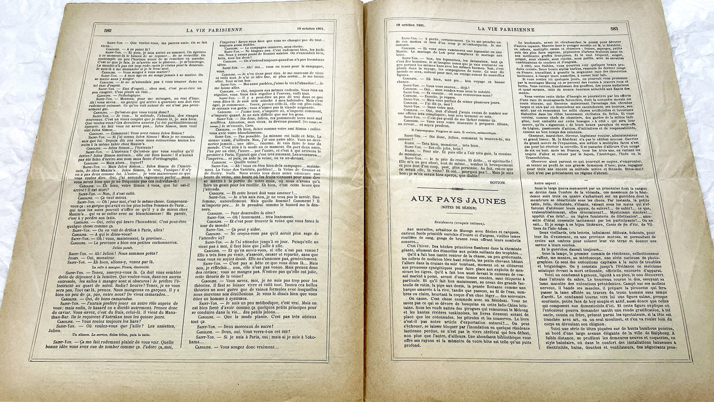 1900s - La Vie Parisienne French Illustrated Magazine - Belle Époque Satirical Journal - Paris Fashion & Art Review