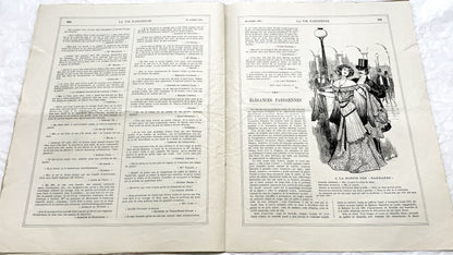 1900s - La Vie Parisienne French Illustrated Magazine - Belle Époque Satirical Journal - Paris Fashion & Art Review