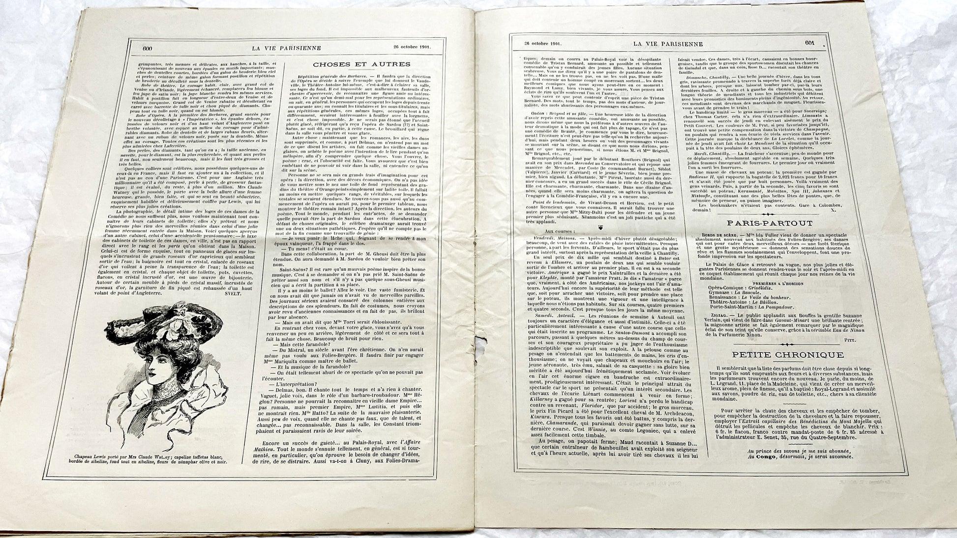 1900s - La Vie Parisienne French Illustrated Magazine - Belle Époque Satirical Journal - Paris Fashion & Art Review