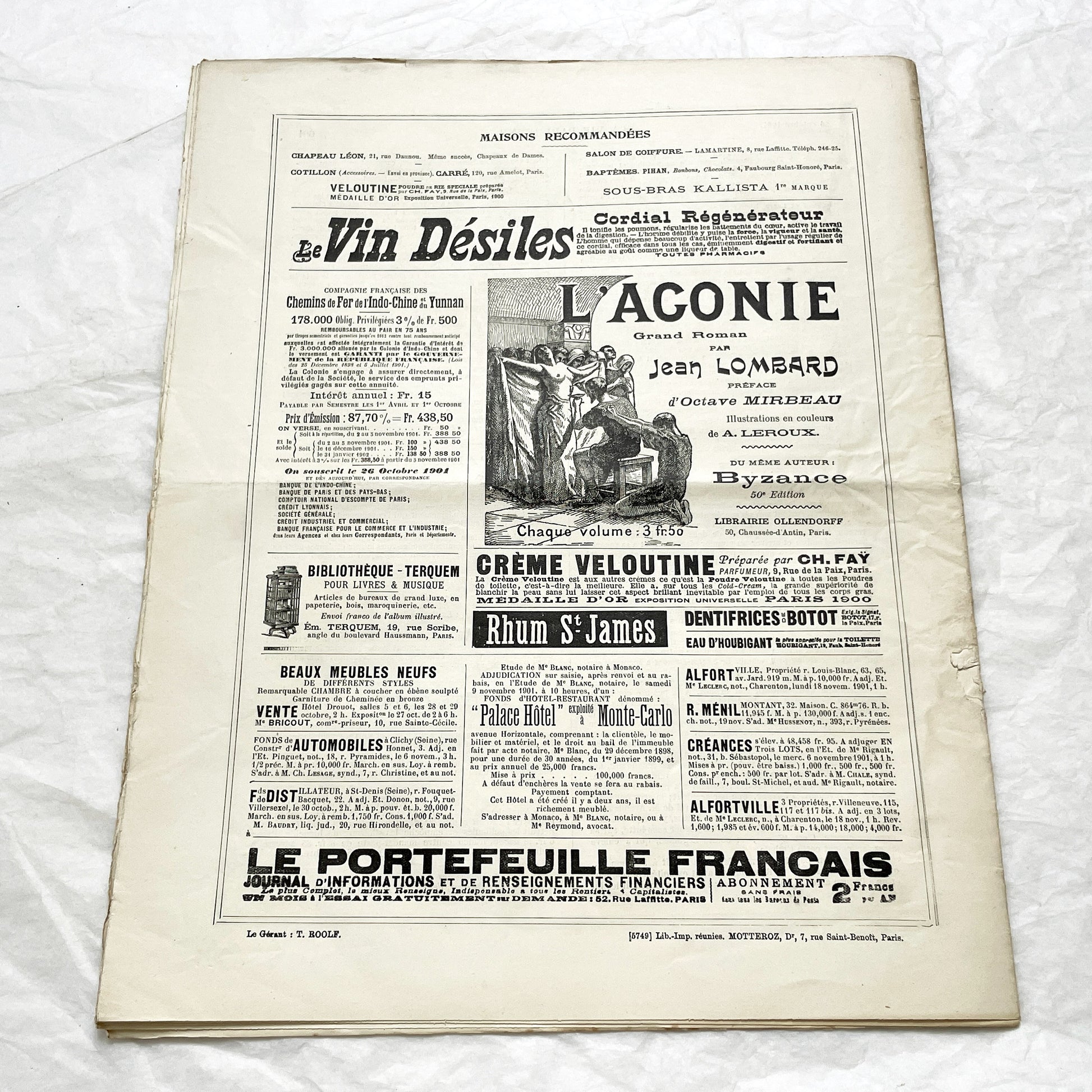 1900s - La Vie Parisienne French Illustrated Magazine - Belle Époque Satirical Journal - Paris Fashion & Art Review