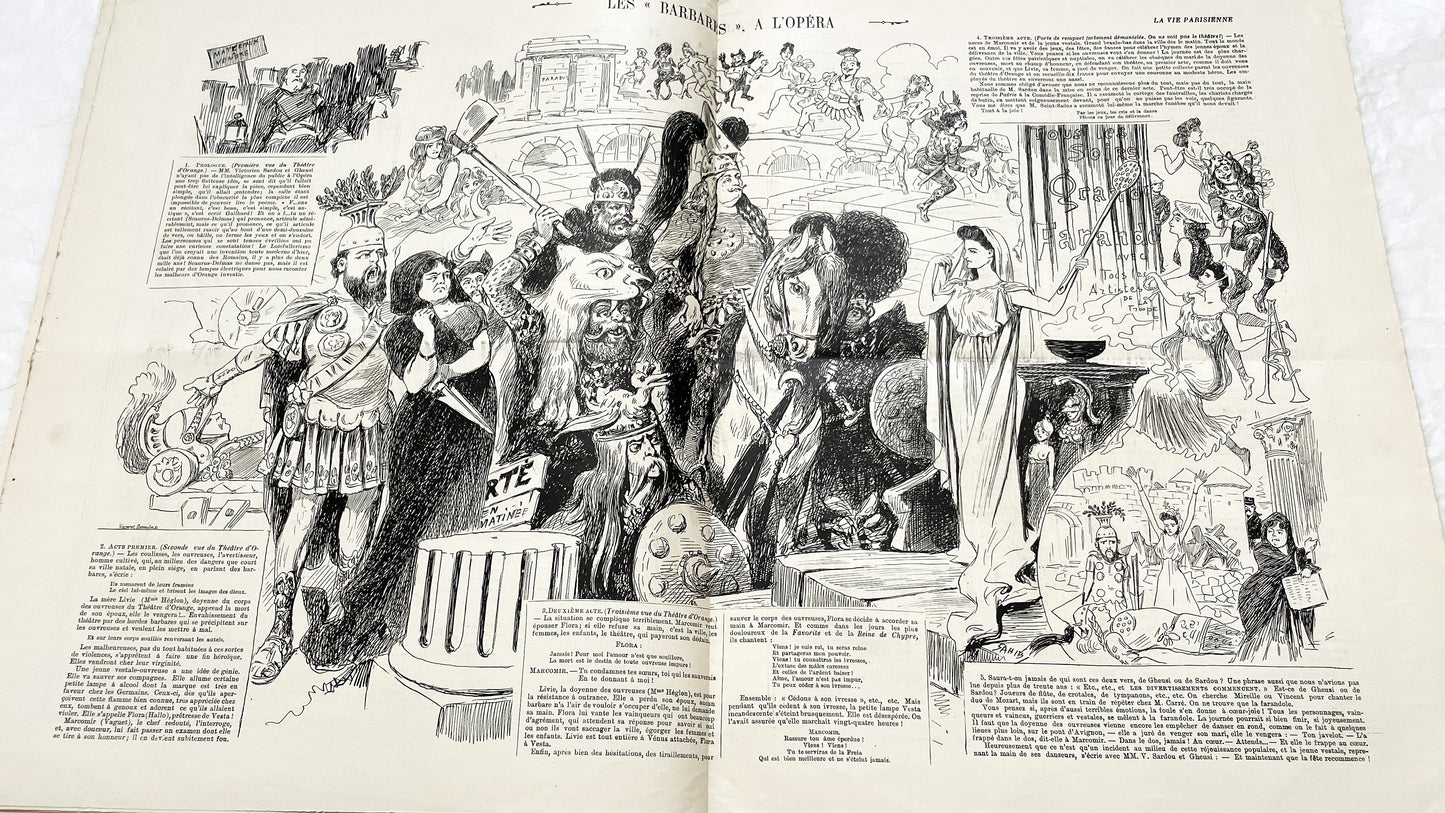 1900s - La Vie Parisienne French Illustrated Magazine - Belle Époque Satirical Journal - Paris Fashion & Art Review
