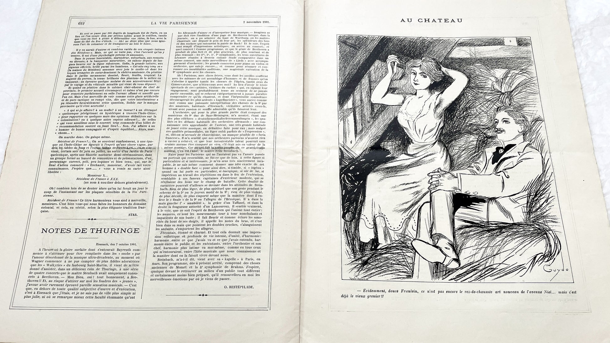1900s - La Vie Parisienne French Illustrated Magazine - Belle Époque Satirical Journal - Paris Fashion & Art Review