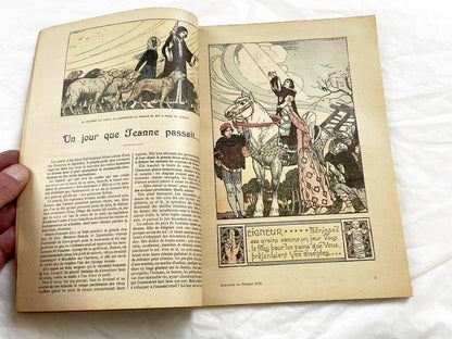 1910s - Vintage 1913 French Catholic Almanac - Illustrated Religious Annual - La Bonne Presse Ephemera - Rare Paris Book