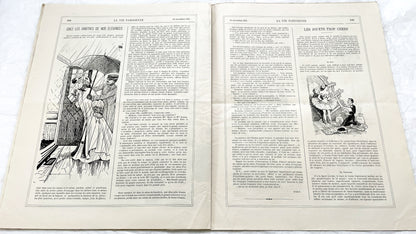 1900s - La Vie Parisienne French Illustrated Magazine - Belle Époque Satirical Journal - Paris Fashion & Art Review