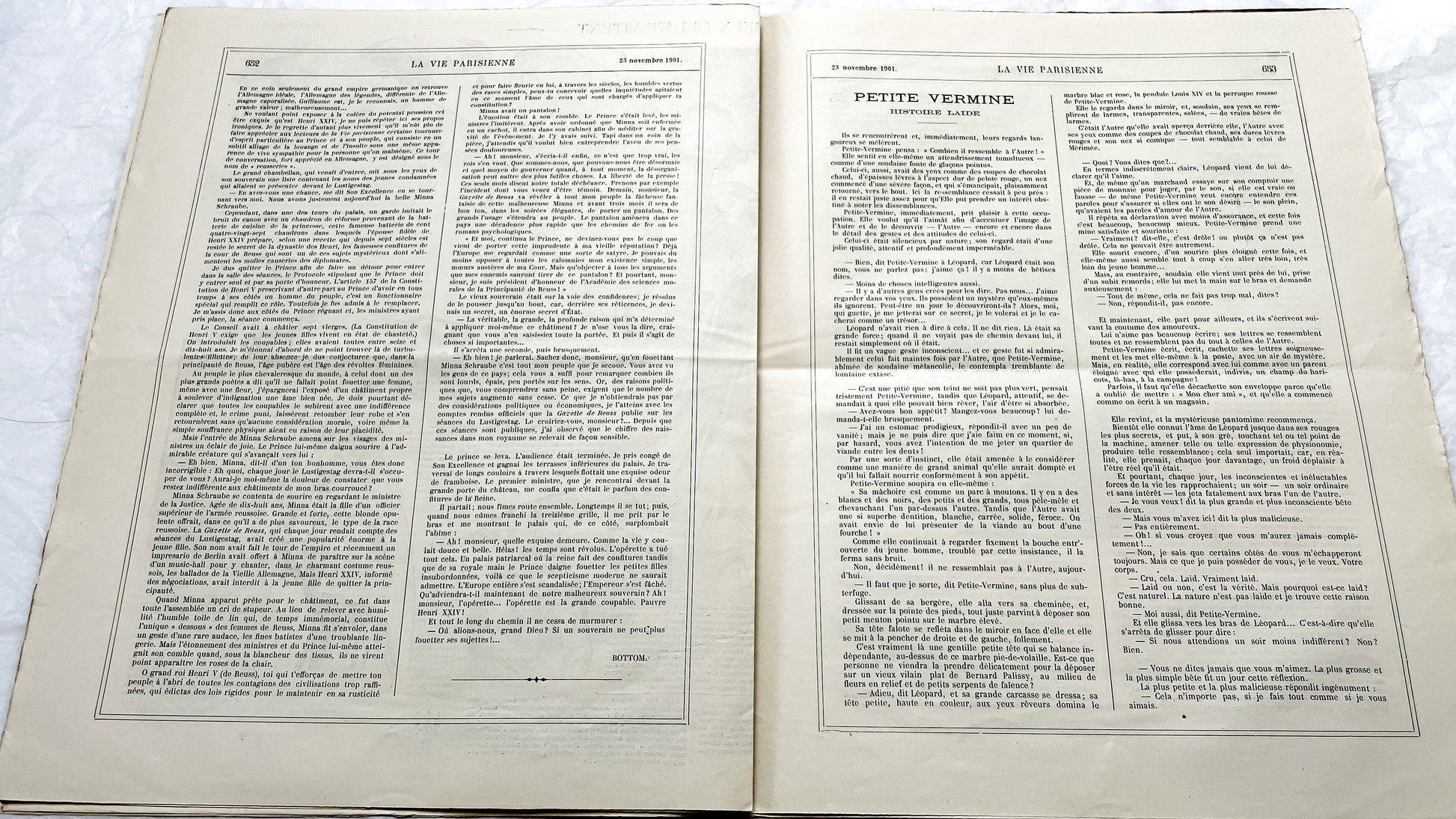 1900s - La Vie Parisienne French Illustrated Magazine - Belle Époque Satirical Journal - Paris Fashion & Art Review