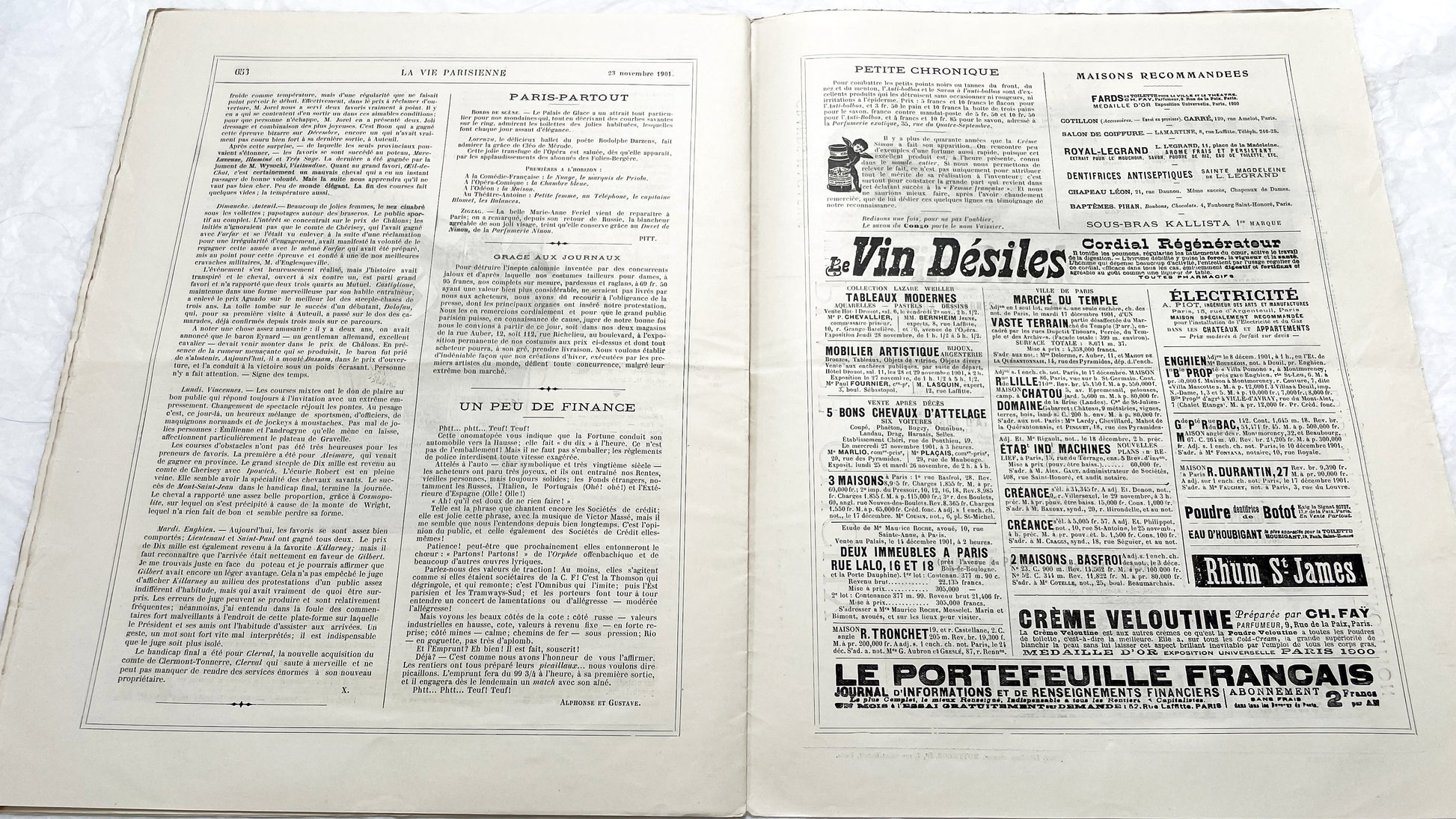 1900s - La Vie Parisienne French Illustrated Magazine - Belle Époque Satirical Journal - Paris Fashion & Art Review