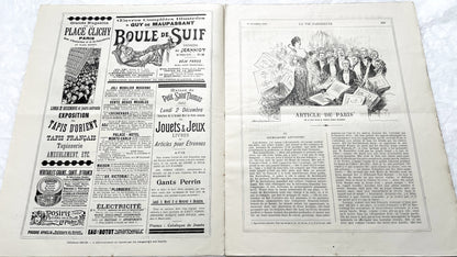 1900s - La Vie Parisienne French Illustrated Magazine - Belle Époque Satirical Journal - Paris Fashion & Art Review