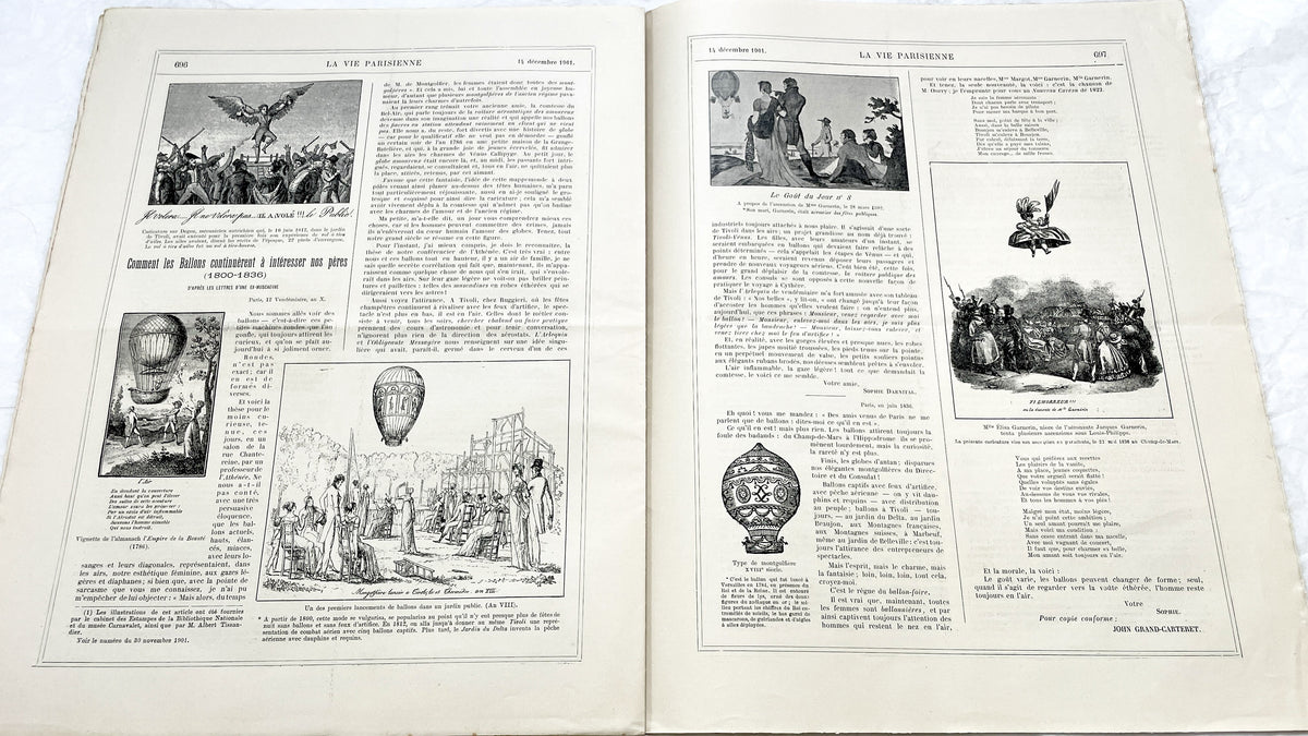 1900s - La Vie Parisienne French Illustrated Magazine - Belle Époque Satirical Journal - Paris Fashion & Art Review