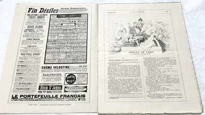 1900s - La Vie Parisienne French Illustrated Magazine - Belle Époque Satirical Journal - Paris Fashion & Art Review