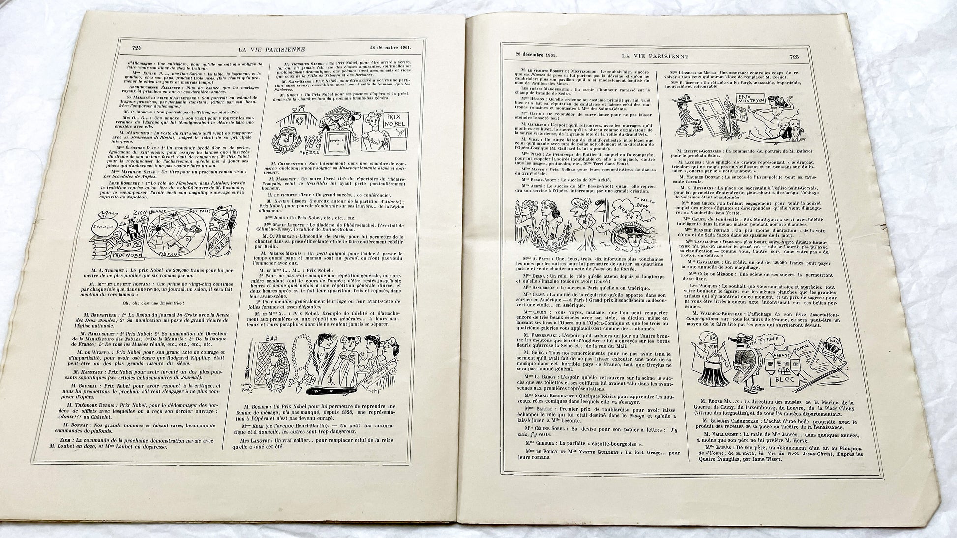 1900s - La Vie Parisienne French Illustrated Magazine - Belle Époque Satirical Journal - Paris Fashion & Art Review