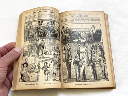 1940s – 350 Pages Almanach Hachette – Vintage French almanac – Wartime edition of the “Practical Life Encyclopedia”