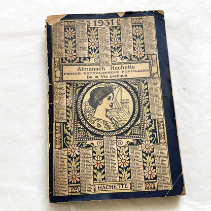 1930s – 460 Pages - Almanach Hachette – Vintage French illustrated almanac – Practical life & cultural encyclopedia