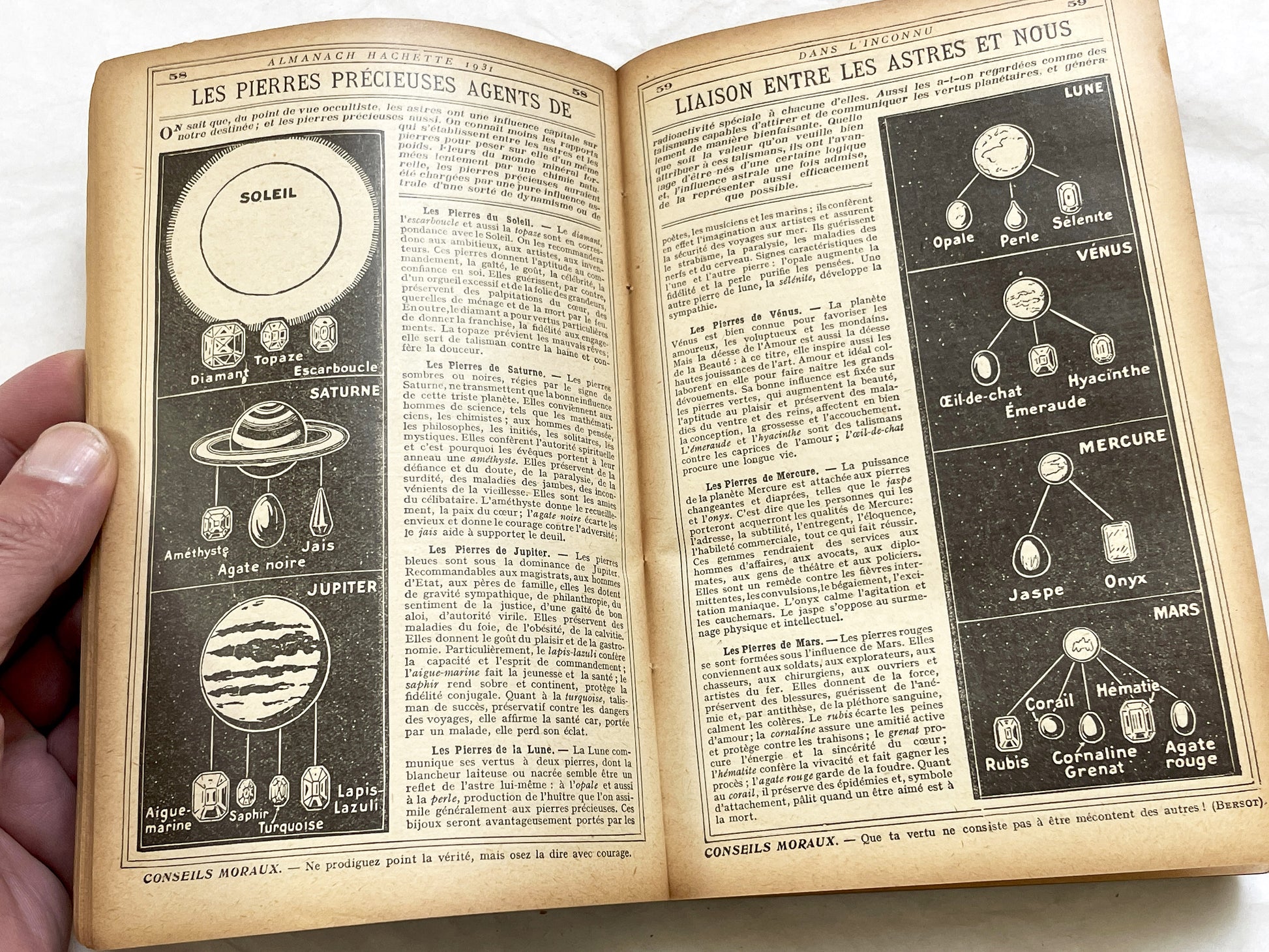 1930s – 460 Pages - Almanach Hachette – Vintage French illustrated almanac – Practical life & cultural encyclopedia