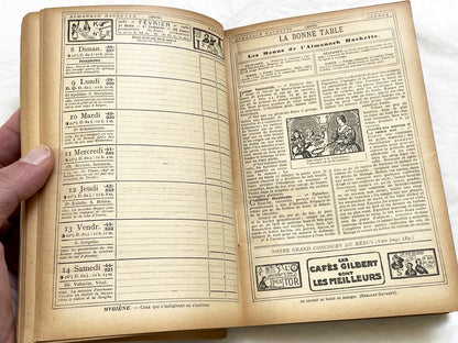 1930s – 460 Pages - Almanach Hachette – Vintage French illustrated almanac – Practical life & cultural encyclopedia