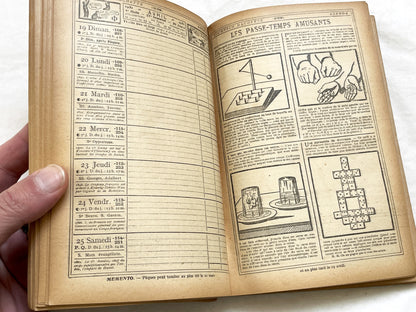 1930s – 460 Pages - Almanach Hachette – Vintage French illustrated almanac – Practical life & cultural encyclopedia