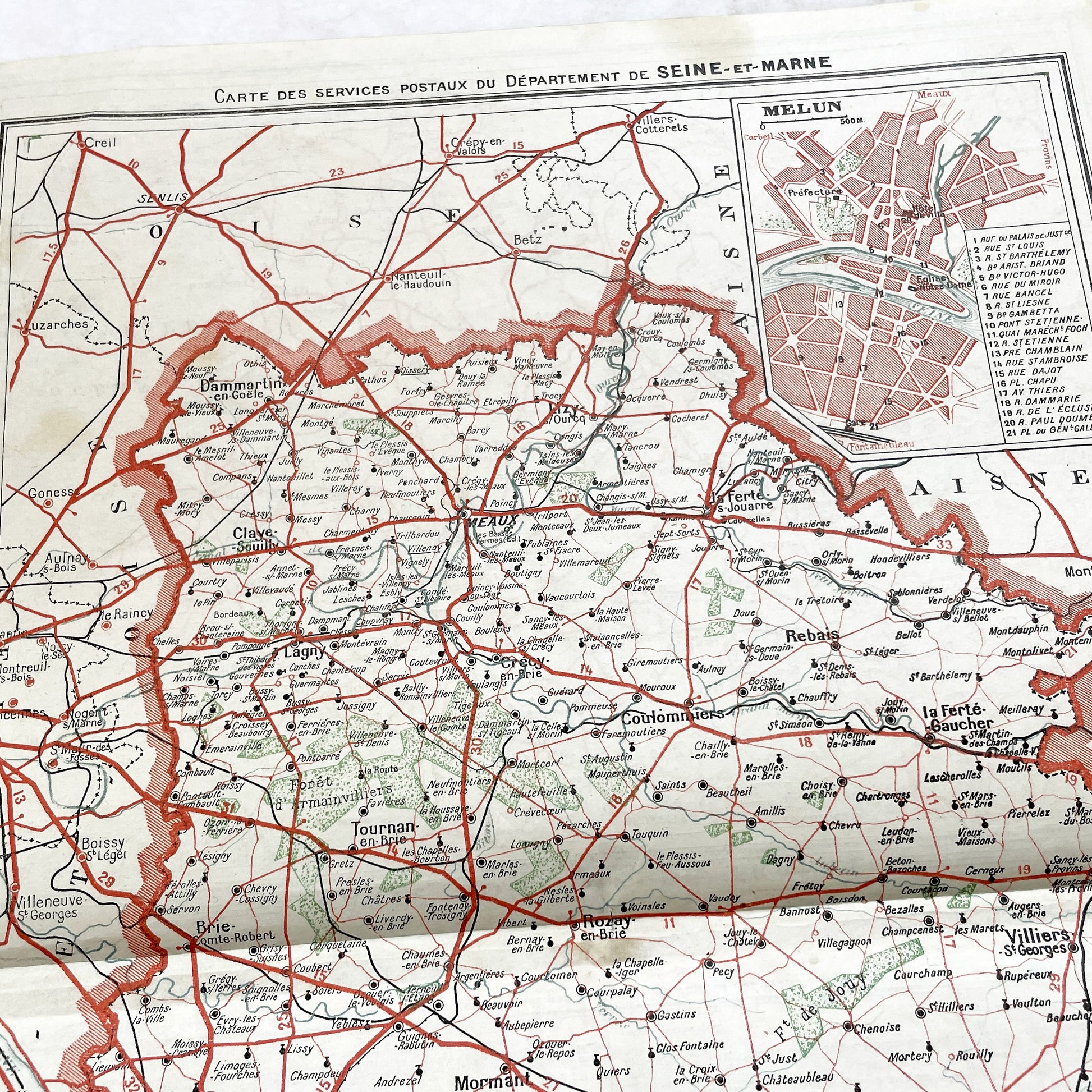 1940s - Vintage French 1948 Almanac Calendar Des Postes, Télégraphes, Téléphones - Mountain Harvest Scene - Saints - Astronomy - Historical