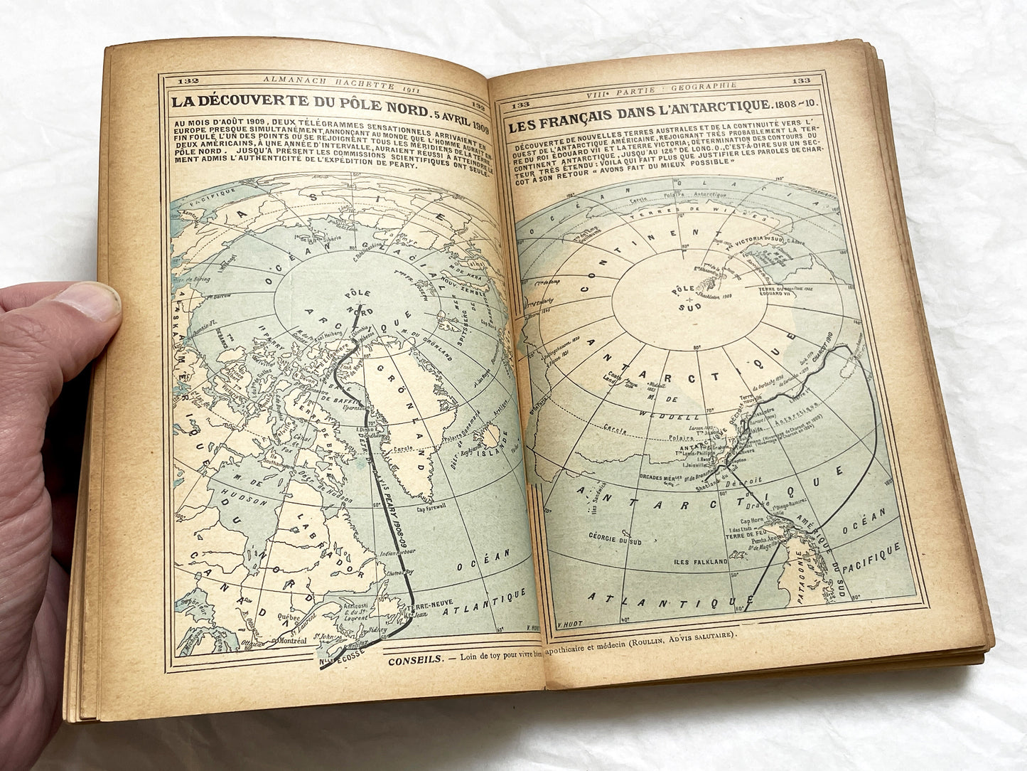 1910s – 540 Pages Almanach Hachette – Vintage Hachette Almanach – Early 1900s French Illustrated Yearbook