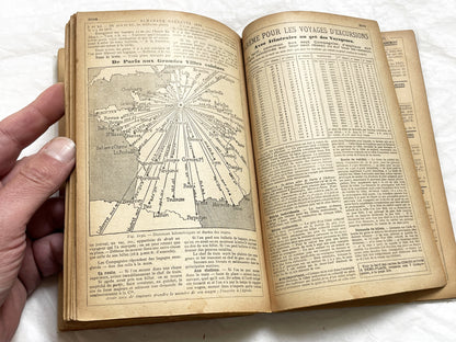 1894 – 400 Pages - Almanach Hachette 1894 – First Edition – Vintage French illustrated almanac – Practical life & advertising encyclopedia