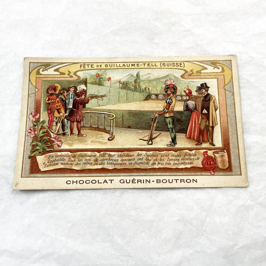 1900s - 6 French Chocolat Advertising Chromos - Vintage Collection - Cultural Traditions - Historical Events - Regional Customs 