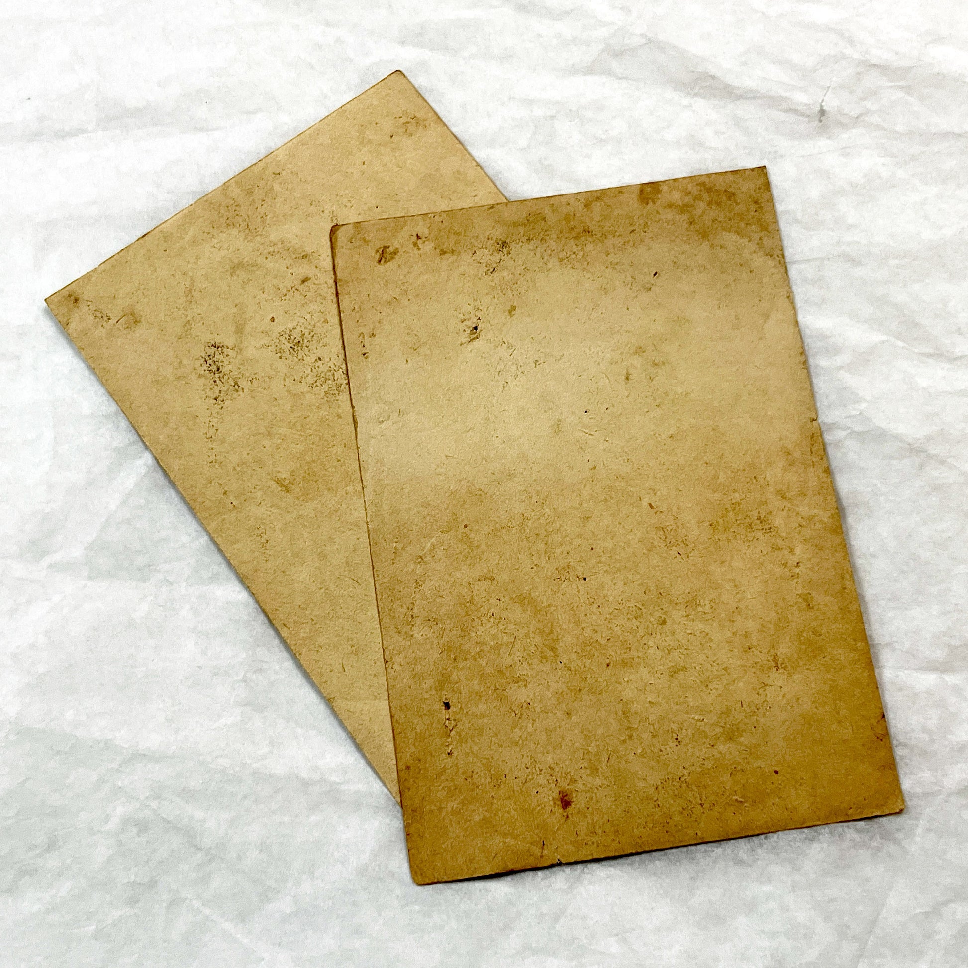 1900s - 2 Antique French Chromo Cards - Children Scenes - Collectible Illustrated Trade Cards - Victorian Edwardian Era