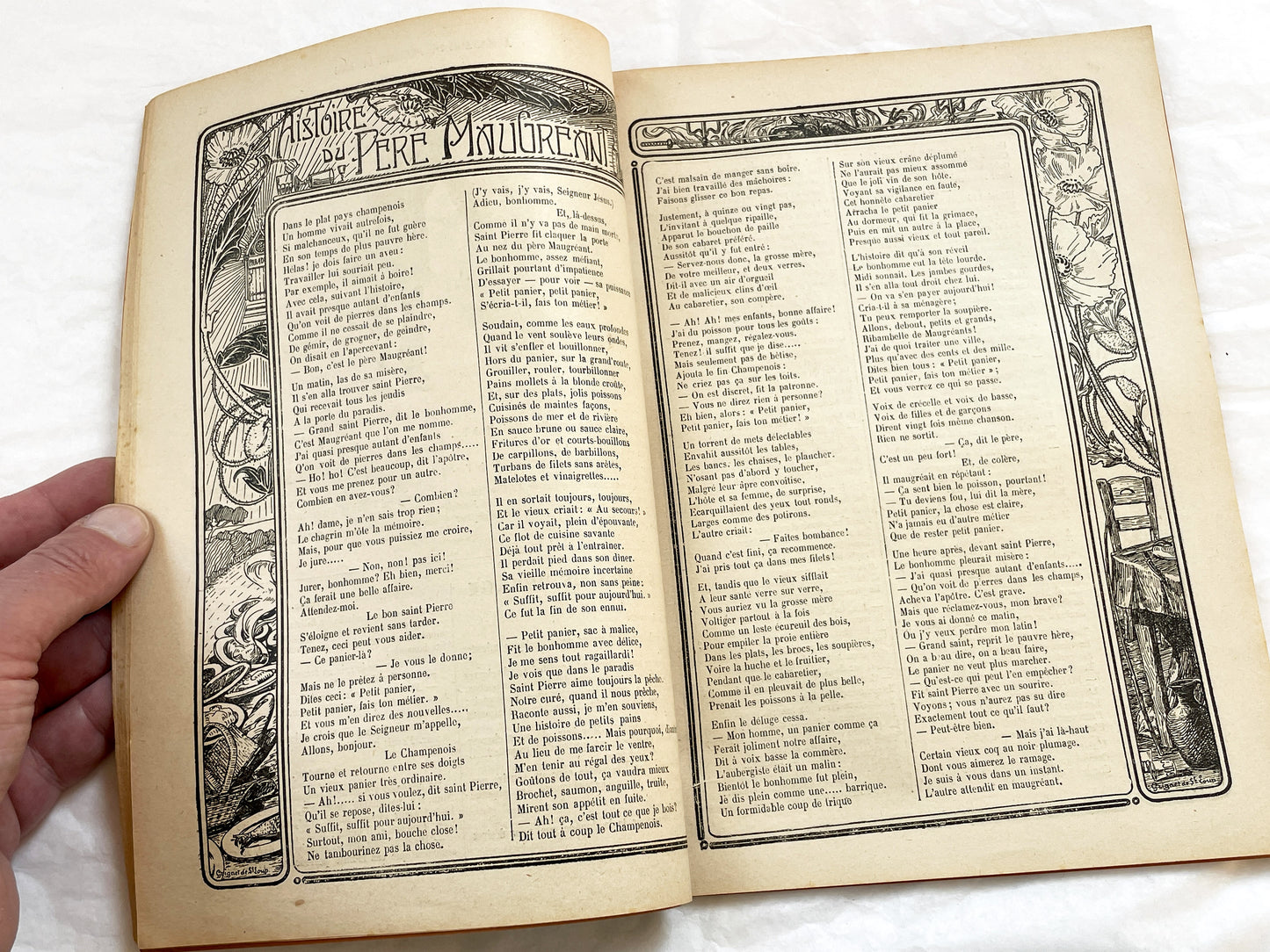 1900s - Antique French Almanach du Pelerin - 1906 Illustrated Catholic Magazine - Historical Almanac Periodical - French Ephemera