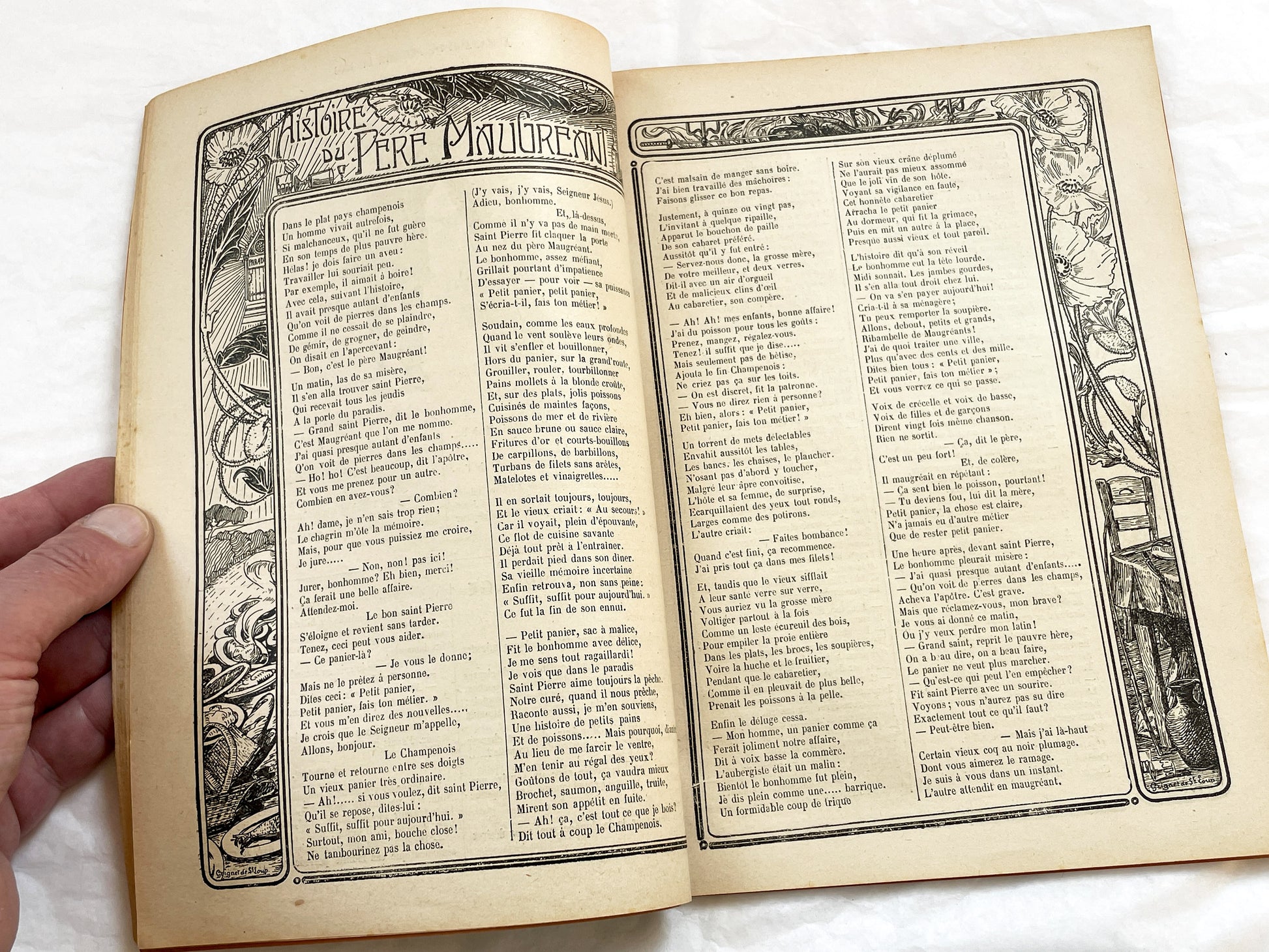 1900s - Antique French Almanach du Pelerin - 1906 Illustrated Catholic Magazine - Historical Almanac Periodical - French Ephemera