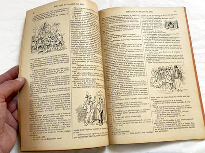 1900s - Antique French Almanach du Pelerin - 1906 Illustrated Catholic Magazine - Historical Almanac Periodical - French Ephemera