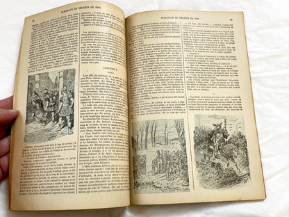 1900s - Antique French Religious Almanac Le Pelerin 1905 - Illustrated Catholic Publication - Vintage European Collectible Book from Paris.