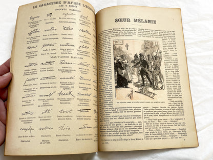 1900s - Antique French Religious Almanac Le Pelerin 1905 - Illustrated Catholic Publication - Vintage European Collectible Book from Paris.