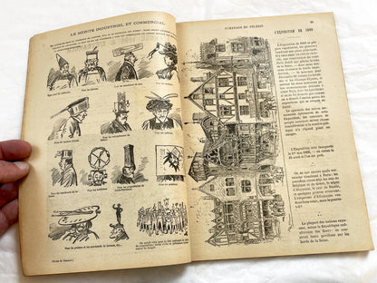 1900s - Vintage Almanac - Le Pelerin Illustrated Annual - Catholic Publication - Paris 1900 - Historical Document - Religious Heritage