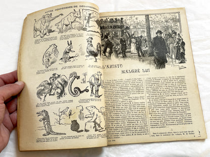 1900s - Vintage Almanac - Le Pelerin Illustrated Annual - Catholic Publication - Paris 1900 - Historical Document - Religious Heritage