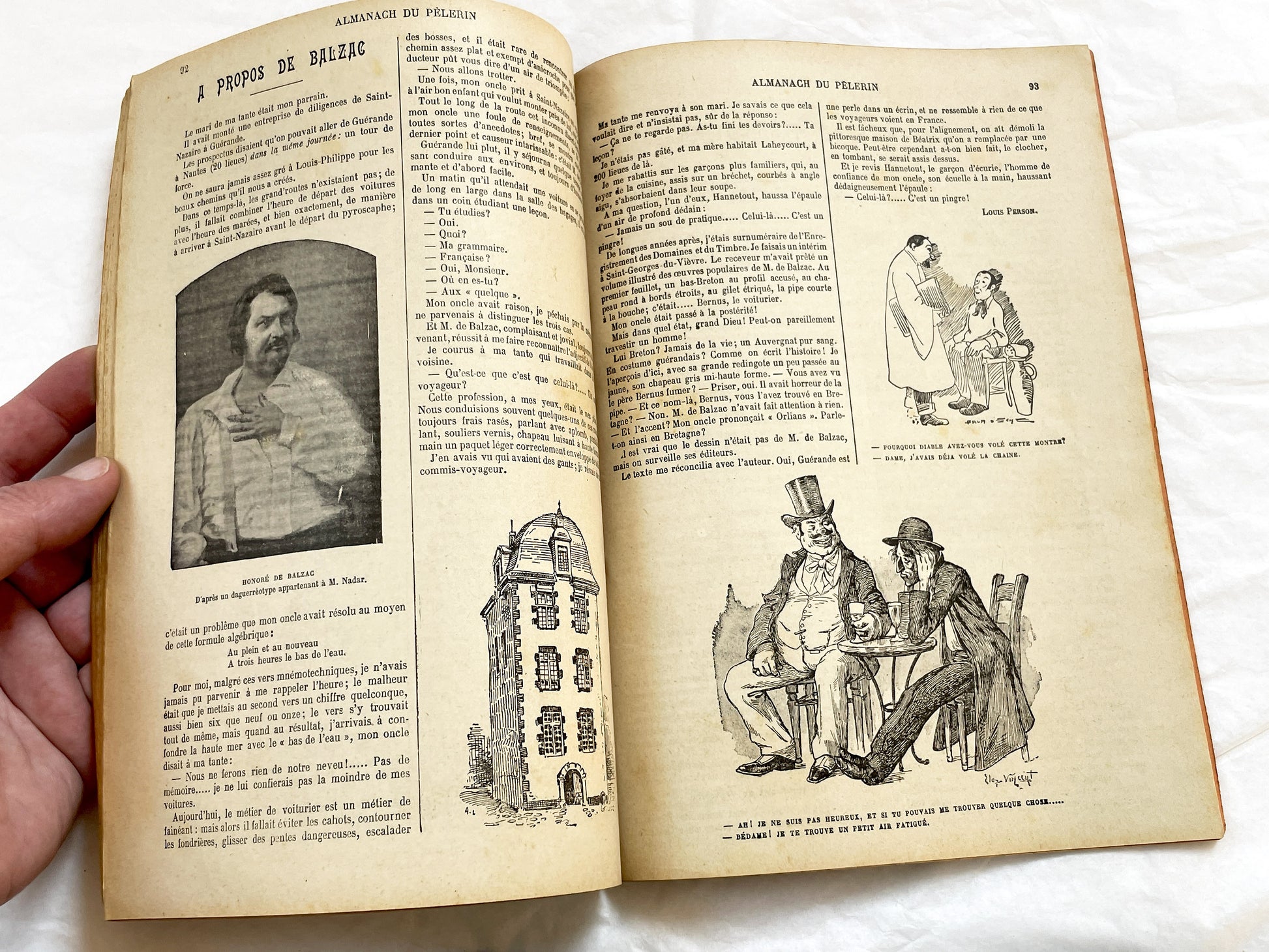 1900s - Vintage Almanac - Le Pelerin Illustrated Annual - Catholic Publication - Paris 1900 - Historical Document - Religious Heritage