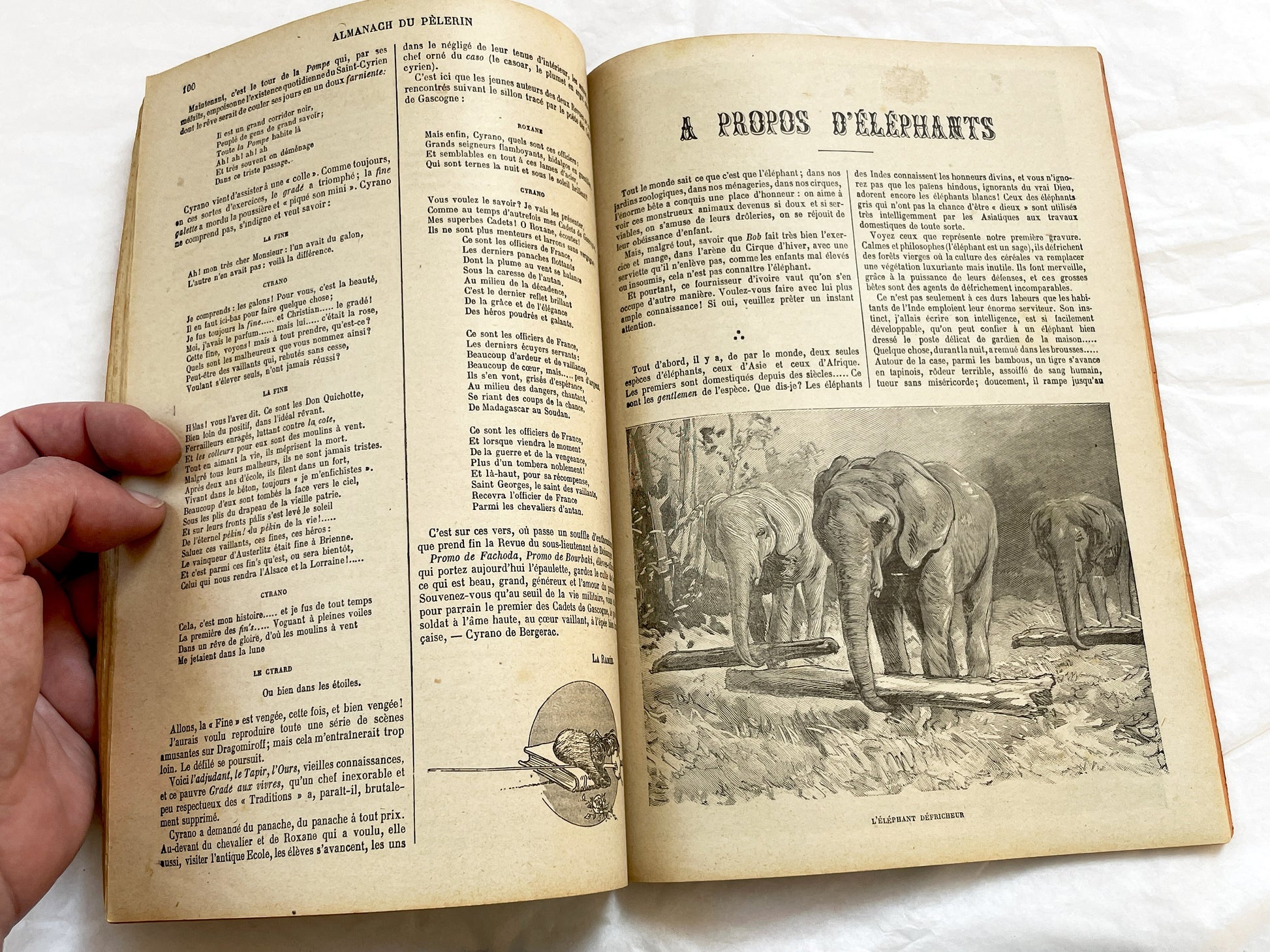 1900s - Vintage Almanac - Le Pelerin Illustrated Annual - Catholic Publication - Paris 1900 - Historical Document - Religious Heritage