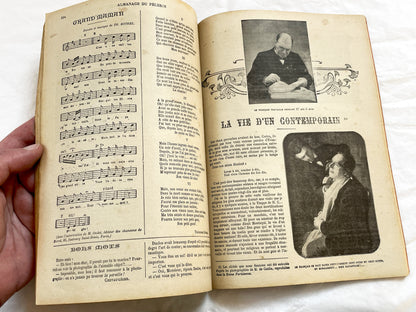 1900s - Vintage Almanac - Le Pelerin Illustrated Annual - Catholic Publication - Paris 1900 - Historical Document - Religious Heritage