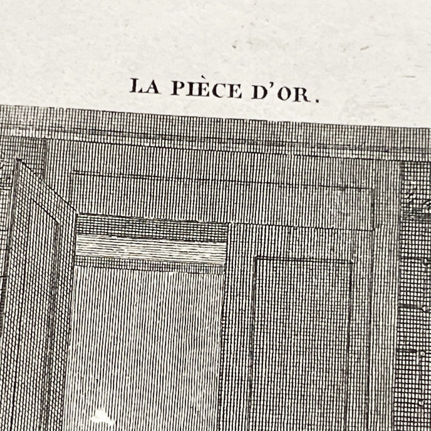 Early 19th - French Engraving with Hand-Coloring - 'La Pièce d'Or' Scene - Family - Children - Historical Art Print by Chasselat