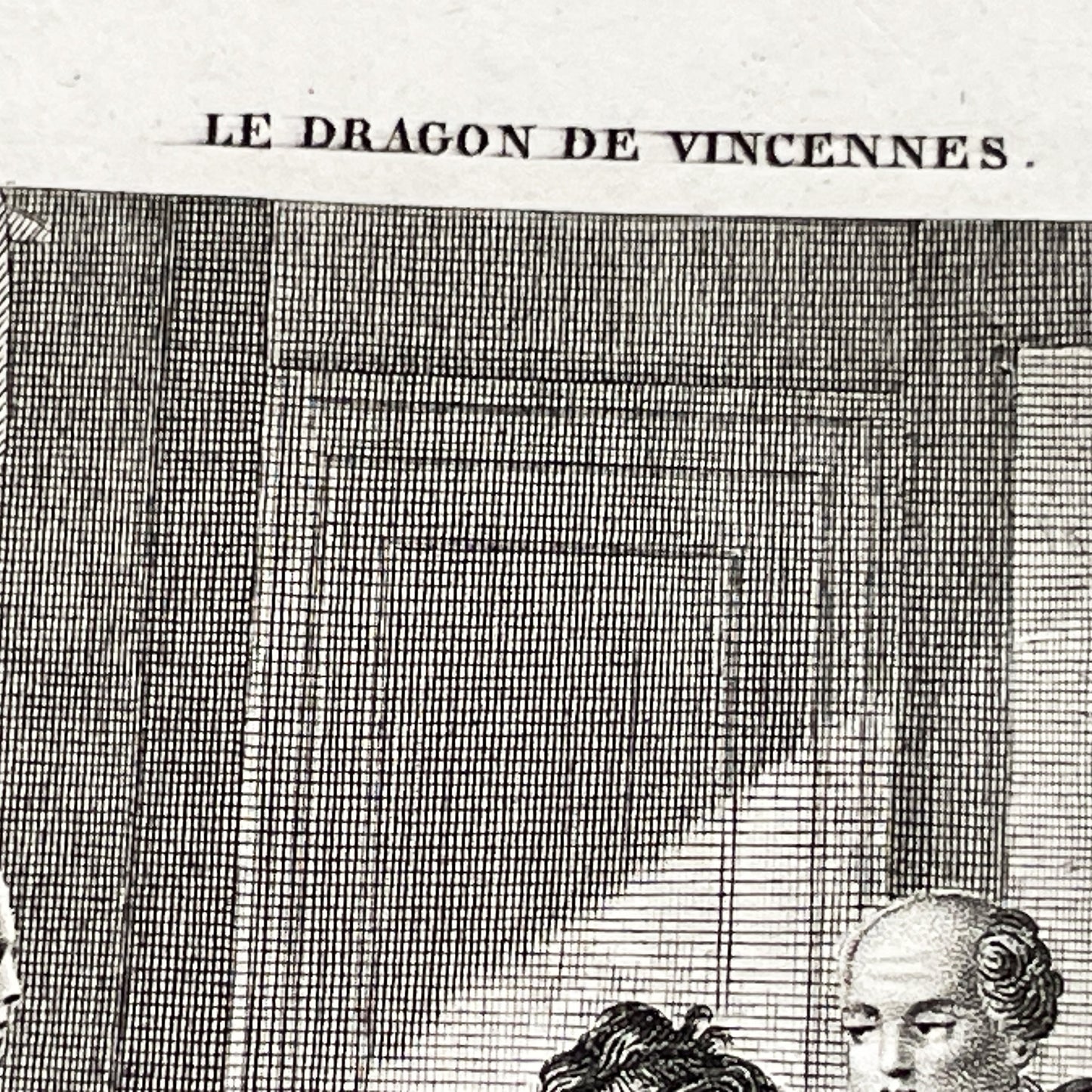 Early 19th - French Engraving - Dramatic Scene with Military Officer, Woman, and Man - Illustration by Chasselat