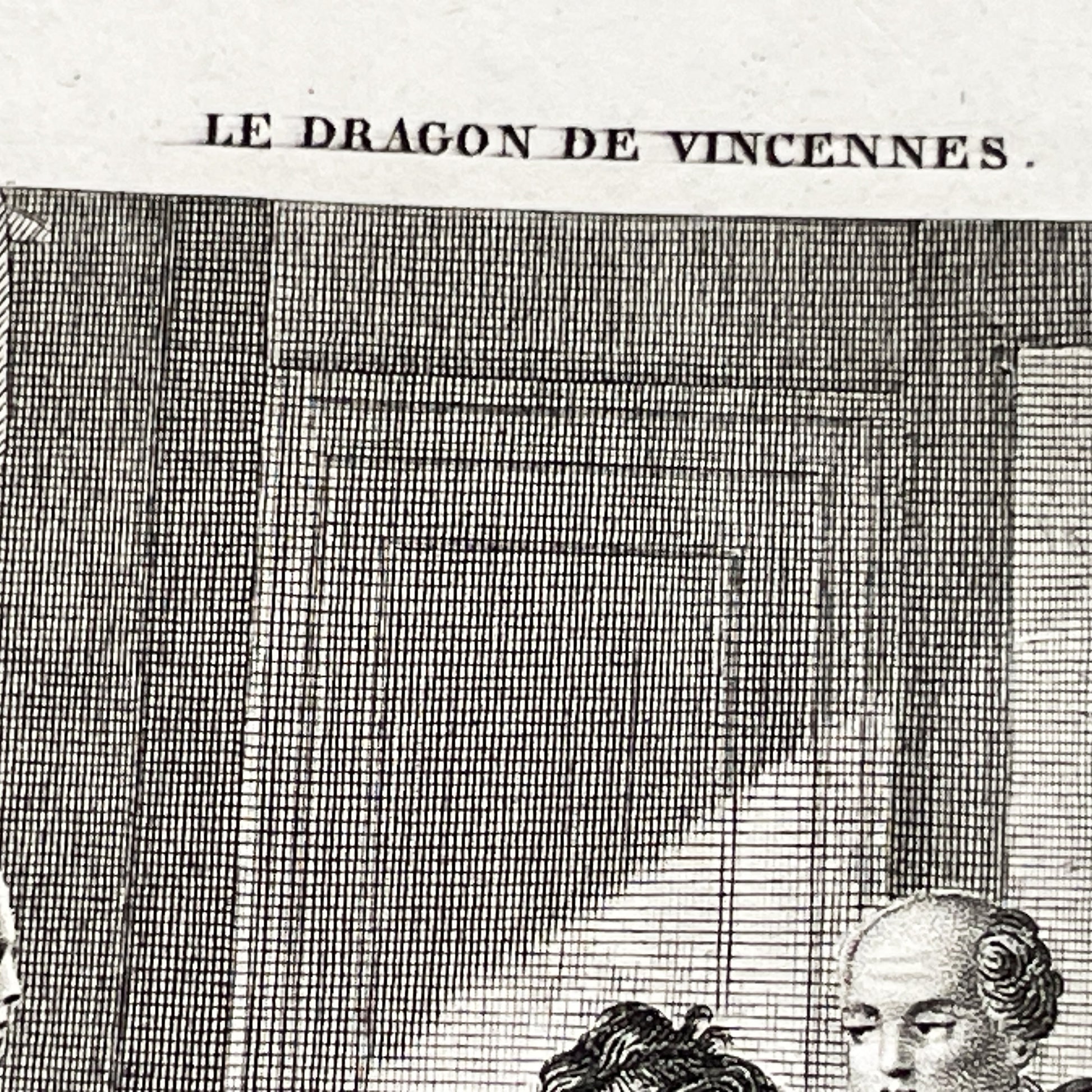 Early 19th - French Engraving - Dramatic Scene with Military Officer, Woman, and Man - Illustration by Chasselat