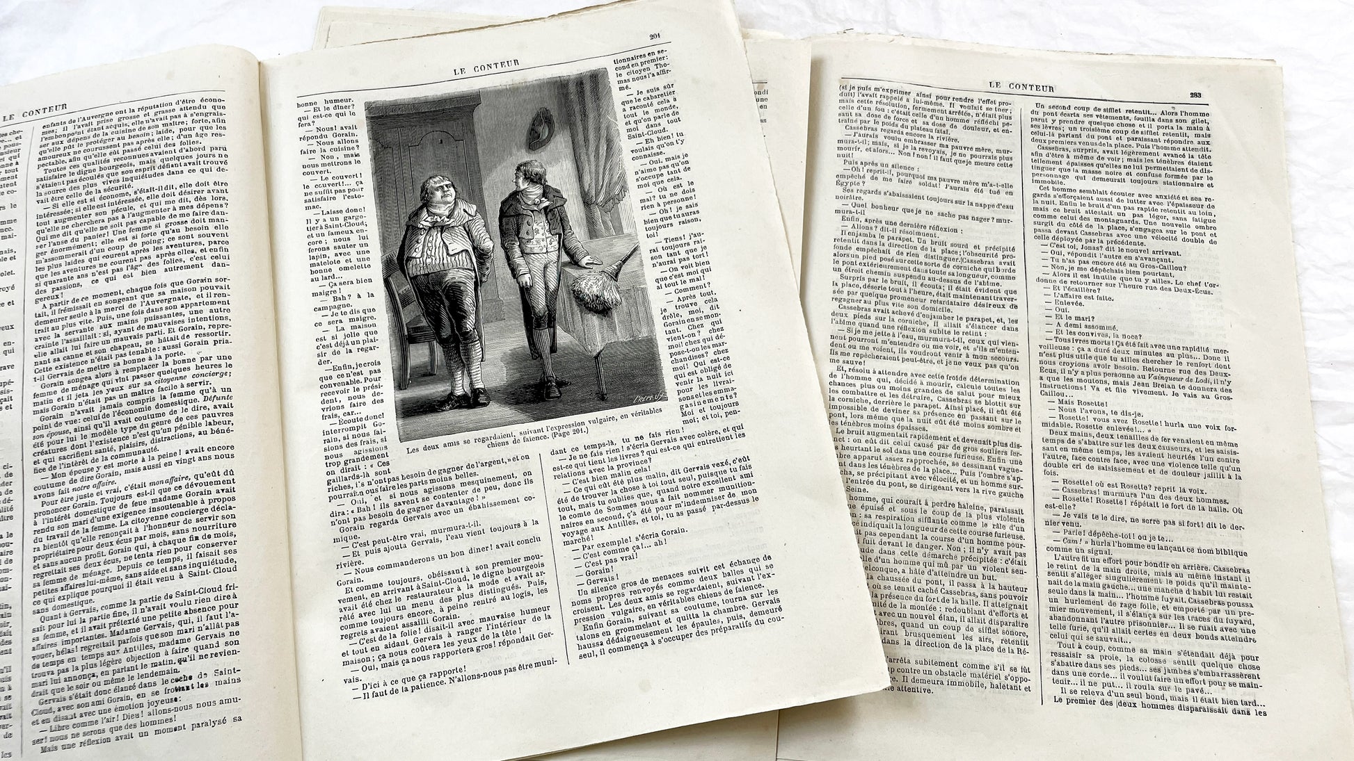 Late 19th - French Literary Periodicals - Vintage Magazine Issues from 1880-1881 - Illustrated Publications of Literature and Biographies