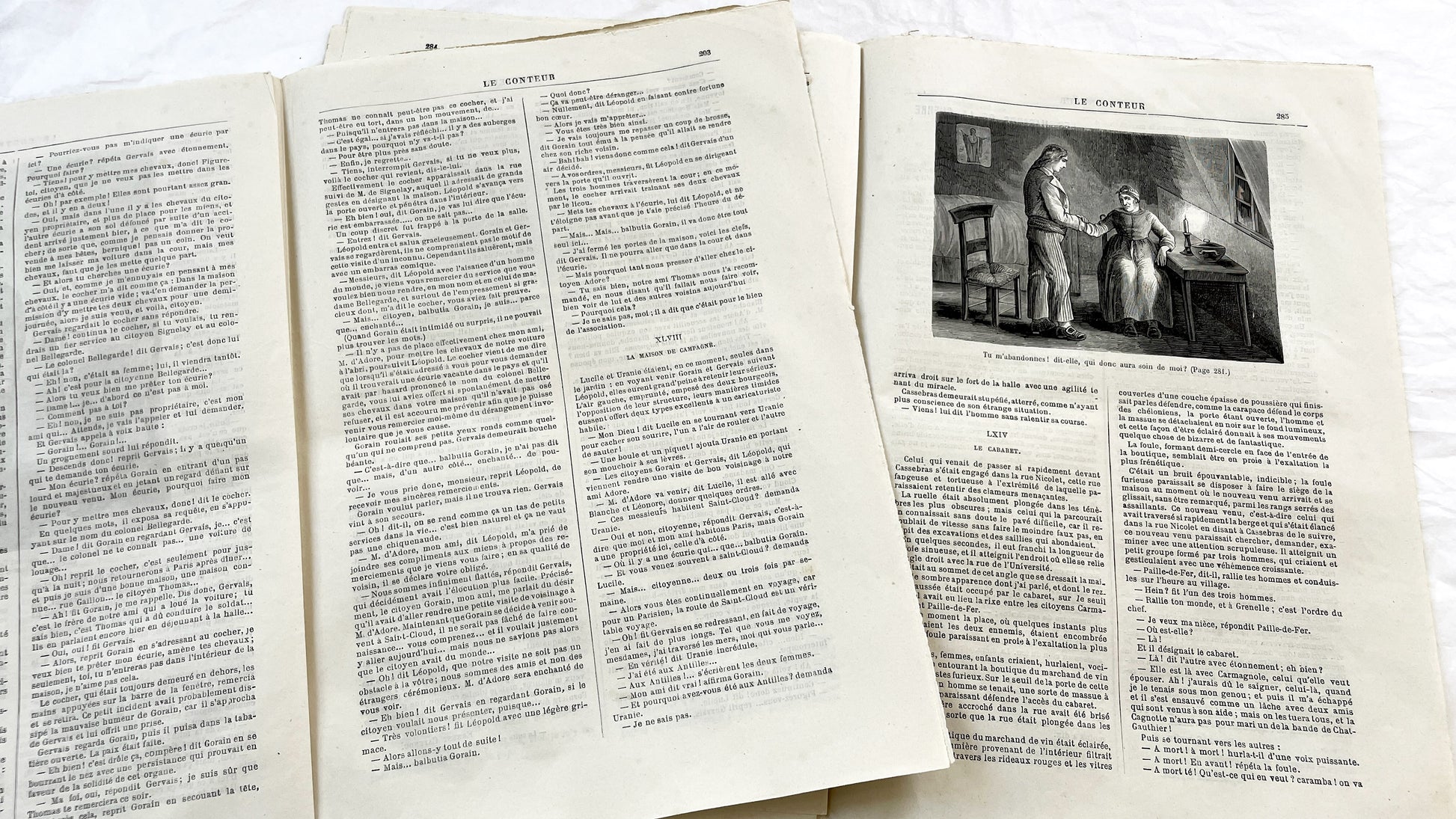 Late 19th - French Literary Periodicals - Vintage Magazine Issues from 1880-1881 - Illustrated Publications of Literature and Biographies