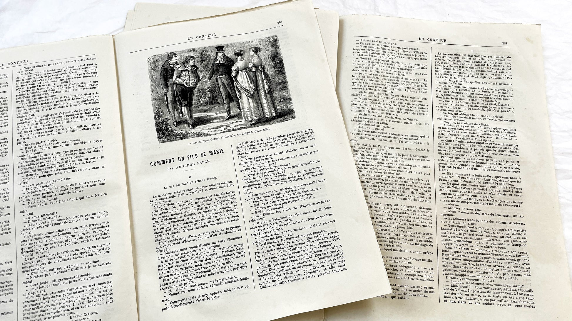 Late 19th - French Literary Periodicals - Vintage Magazine Issues from 1880-1881 - Illustrated Publications of Literature and Biographies