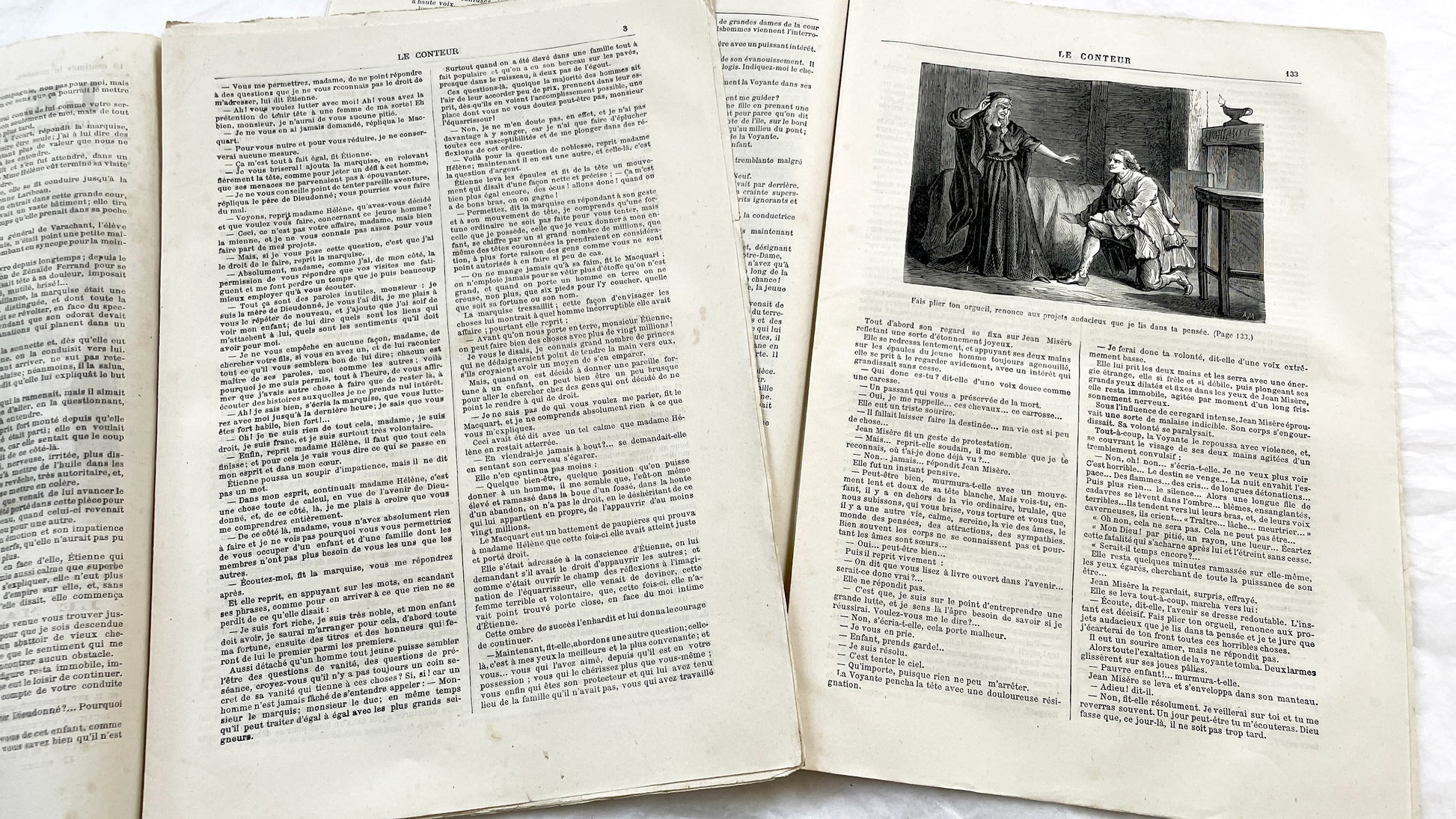 Late 19th - French Illustrated Periodicals Le Conteur - Historical News And Literature - 1881 Paris Print - Two Issues - Engravings