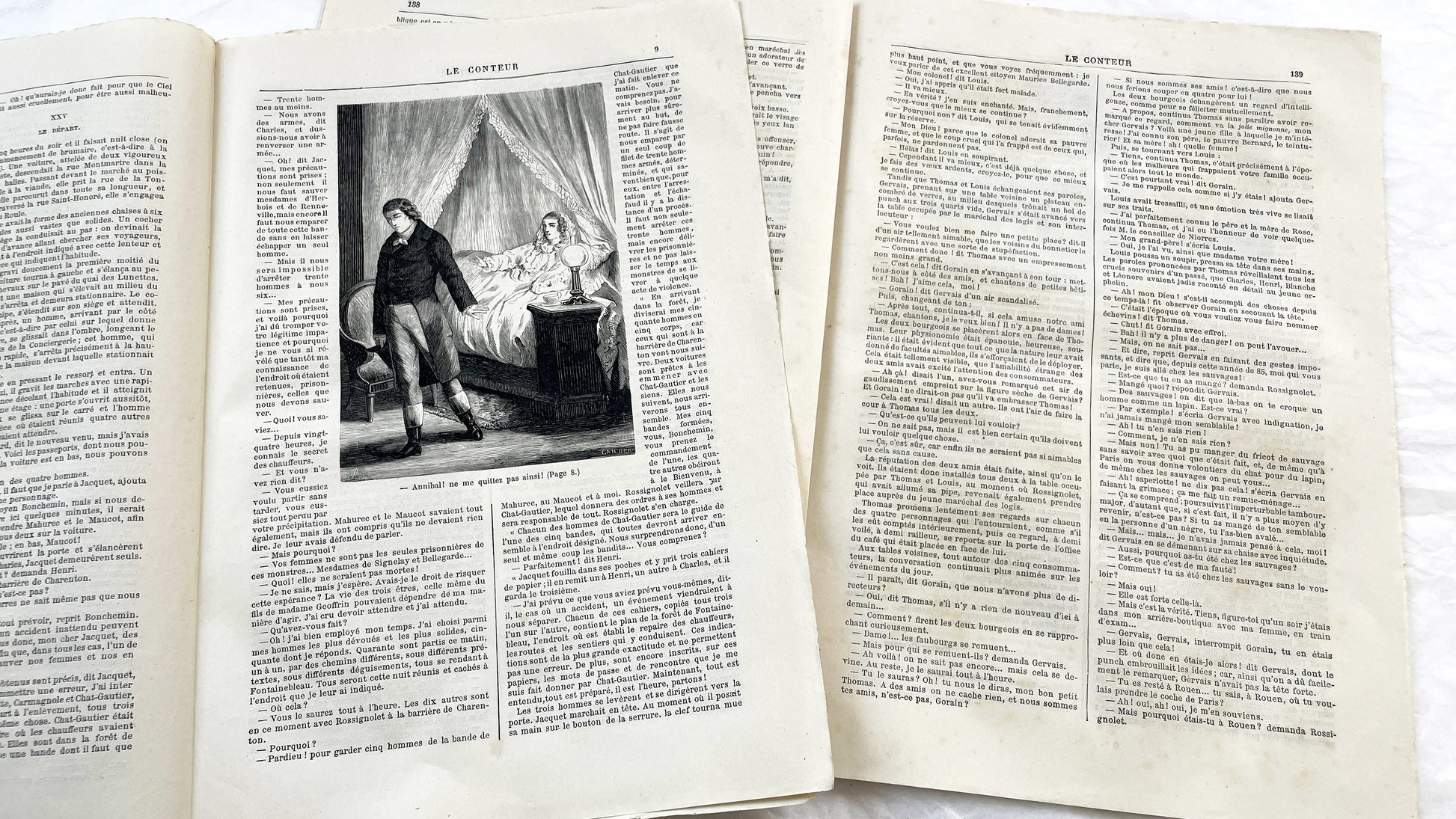 Late 19th - French Illustrated Periodicals Le Conteur - Historical News And Literature - 1881 Paris Print - Two Issues - Engravings