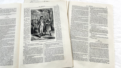 Late 19th - French Literary Journals Le Conteur - Historic Illustrated Newspapers - Fiction - Biographies - Voyages - Collectible Editions
