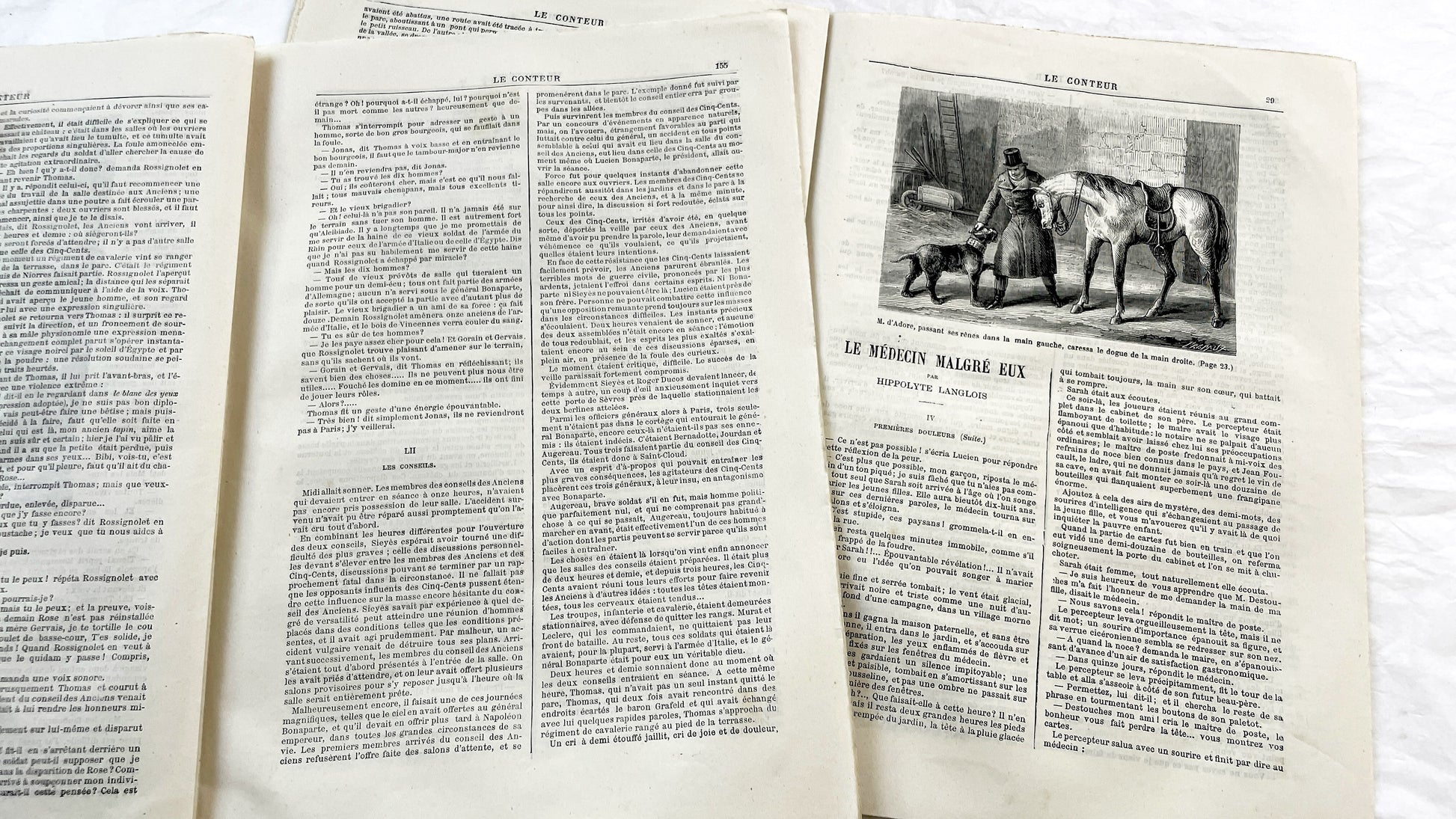 Late 19th - French Literary Journals Le Conteur - Historic Illustrated Newspapers - Fiction - Biographies - Voyages - Collectible Editions
