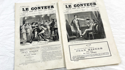 Late 19th - French Illustrated Newspaper Le Conteur - 1881 Editions - Literature, History, Tales, & Travel Periodical