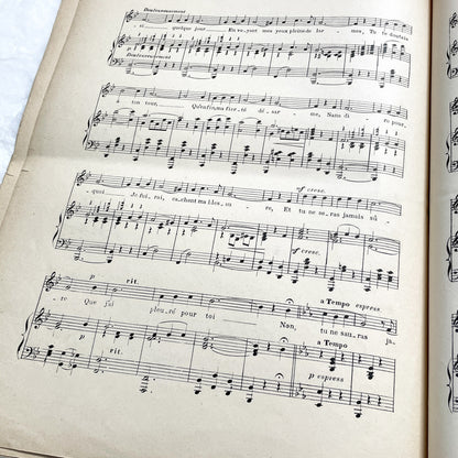 1910s - Vintage French Sheet Music - Tu Ne Sauras Jamais! - Joseph Rico - Georges Millandy - Romantic Waltz - H. Delormel Paris