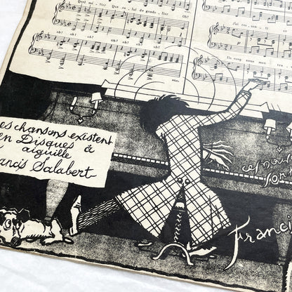 1920s - Vintage French Operetta Sheet Music - Lulu Opérette en 3 Actes - Un P'tit Quelque Chose - Francis Salabert Edition - Mlle Davia